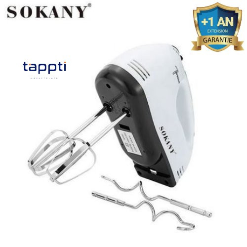 Batteur A Main - Noir / Blanc - 180 W