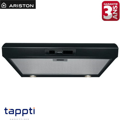 Hotte Casquette SL16.2LBK 60 cm Noir